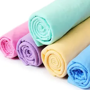 Custom Logo Chamois Cloth For Car Drying Towel Super Absorbent Pva Sponge For Cleaning Pva Chamois