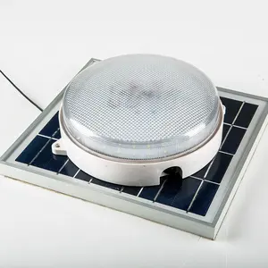 Neues Produkt für den Innenbereich Rundheit 20W LED Solar Decken leuchte mit Verlängerung kabel für den Haushalt Komfort