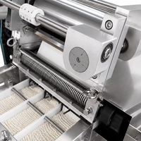 Ligne de production de nouilles automatique NDL en acier inoxydable de qualité alimentaire 350 kg/h, avec cœur PLC commercial, haute efficacité, certifiée CE pour la transformation alimentaire