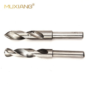 Muxiang U Shaped Drill Bit Steel Round Shank For Woodworking Lathe Bench Drills V Shape Pipe Bowl Making Tool - Product Image 1
