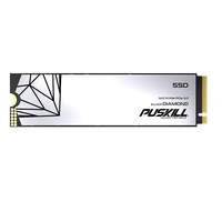 قرص صلب داخلي PUSKILL M.2 NVMe PCIe 3.0 SSD لأجهزة الكمبيوتر المحمولة وأجهزة الكمبيوتر المكتبية وأجهزة الكمبيوتر الصغيرة بسعات 512 جيجابايت و1 تيرابايت و2 تيرابايت