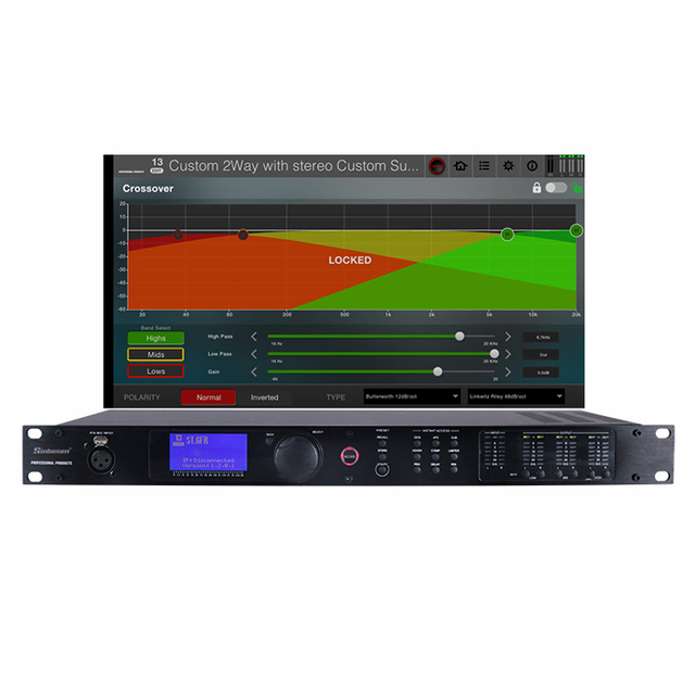 Professional Sound Equipment Dsp Audio Processor Wifi Karaoke Processor