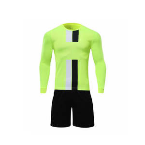 Оптовая продажа, спортивная одежда, сублимационная футбольная майка с длинным рукавом - Product Image 6