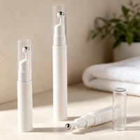 Flacon roll-on sans air rechargeable OEM 5ml 10ml 15ml pour crème contour des yeux et sérum, avec applicateur à bille métallique, emballage cosmétique