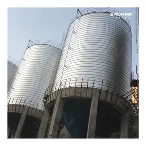 Silo di stoccaggio di cemento prezzo verticale in acciaio serbatoio di stoccaggio tramoggia fondo Silo