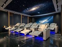 Moderner Stil Frei Kombinierbare Modulare Elektrische Relaxsessel Heimkino-Sofa Getränkehalter USB-Anschluss Mikrofaser-Leder