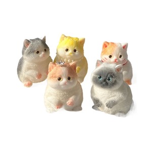 Nuevo Juguete de Simulación de Gatito Adorable, con Música, de Goma Suave, Gato Gordo, para Aliviar el Estrés, de TPR - Product Image 5