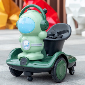 Modèle d'astronaute Véhicule électrique à pédales pour enfants 6V4 Vélo à bascule et voiture à glissière Jouet de charge pour enfants Batterie Vélo à 2 roues - Product Image 3