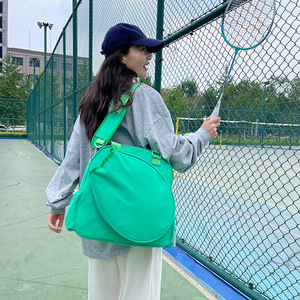 Custom New <b>Nylon</b> Badminton Tennis <b>Bag</b> Minimalist Travel <b>Tote</b> Shoulder Backpack for Outdoor Cycling and Sports - Product Image 4