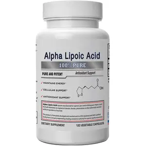 GMP OEM Sport Supplement R-Alpha Lipoic Acid RLA 600mg Alpha Lipoic Acid Capsules ALA