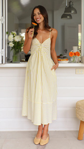 <span class=keywords><strong>Robe</strong></span> <span class=keywords><strong>d</strong></span>écontractée sexy dos nu pour femme en gros – Liquidation aléatoire - Product Image 6