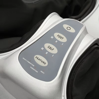 Appareil de massage des pieds et des jambes Shiatsu à compression d'air et chaleur électrique pour la circulation sanguine, prix de gros
