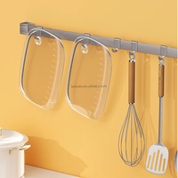 Grattoir multifonctionnel en PET pour pâtisserie et légumes, haute transparence, pour la découpe de nouilles, gâteaux, pizzas et pains vapeur