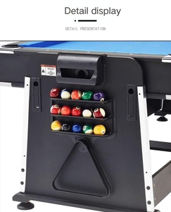 <span class=keywords><strong>Table</strong></span> <span class=keywords><strong>de</strong></span> <span class=keywords><strong>billard</strong></span> multifonctionnelle quatre-en-un <span class=keywords><strong>de</strong></span> style américain, <span class=keywords><strong>table</strong></span> <span class=keywords><strong>de</strong></span> <span class=keywords><strong>billard</strong></span> noire à huit boules, <span class=keywords><strong>table</strong></span> <span class=keywords><strong>de</strong></span> <span class=keywords><strong>billard</strong></span> d'intérieur <span class=keywords><strong>pour</strong></span> la maison, coussin en caoutchouc durable - Product Image 6