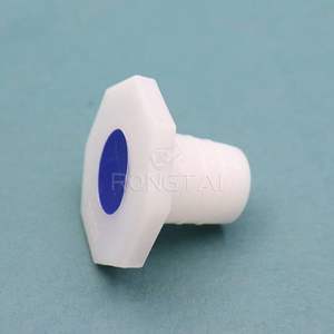 سدادات مختبر RONGTAI ، سدادات الصين ، سدادة غطاء بولي بروبلين بلاستيكية مدببة - Product Image 2