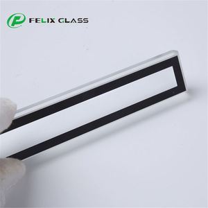 Verre trempé ultra-transparent personnalisé avec impression sérigraphique pour éclairage LED mural long - Garantie écologique de 5 ans - Product Image 1