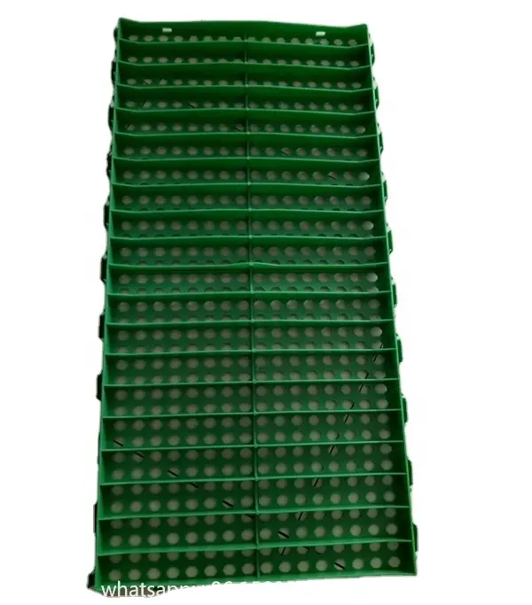 شريحة بلاستيكية تيد الأرضيات 1000*495 مللي متر المضادة للانزلاق تصميم بلاطة بلاستيكية للماعز