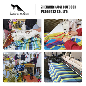 Haute Qualité Portable En Plein Air Voyage Camping Coton Toile Hamac - Product Image 4