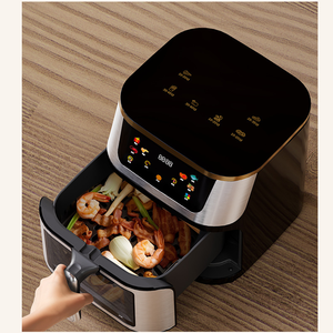 <span class=keywords><strong>Friteuse</strong></span> à air de haute qualité en acier inoxydable <span class=keywords><strong>pour</strong></span> usage domestique, cuisson intelligente <span class=keywords><strong>sans</strong></span> <span class=keywords><strong>huile</strong></span>, idéale <span class=keywords><strong>pour</strong></span> les frites - Product Image 4