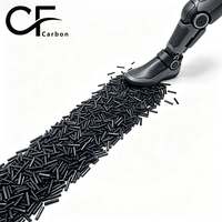 Composé antistatique résistant à l'usure en nylon 66 LCF PA66 à fibres de carbone, 20 à 60 % de fibres, personnalisable