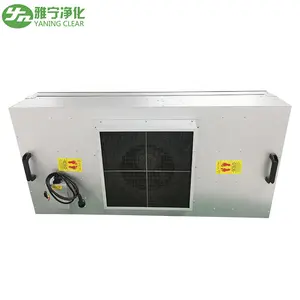 Yaning unidade de filtro laminar ventilador, controlador de fluxo de ar ffu 2x4 4x 2 com ulpa h14 hepa e filtro pré-filtro