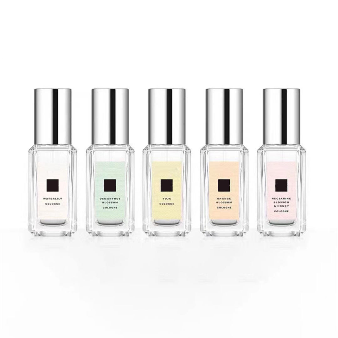 Brand Perfume 5 Types Unisex Perfume 9Ml Eau De Parfum Long Time Lasting Smell Fragrance Mini Perfume Parfum Gift Sets