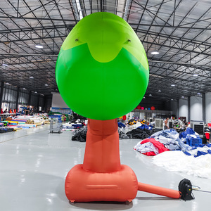 <b>Inflatable</b> Tree Decor 8-10 Ft Green Digital Printing Water Resistant Outdoor Event Advertising <b>Inflatables</b> - Product Image 2