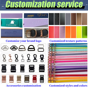 Correas de PVC recubiertas de goma de fábrica, correas suaves para correas y collares multifuncionales, elásticas, impermeables, con revestimiento flexible, mate, ROSH - Product Image 6