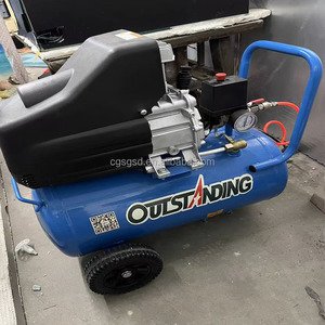 Compresseurs <span class=keywords><strong>d</strong></span>'<span class=keywords><strong>air</strong></span> portables électriques Bison China, économiques, 1,5 CV, 25 L, 220 V, entraînement direct, pour peinture au pistolet - Product Image 4