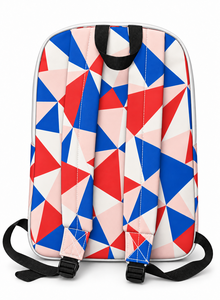 Sac à dos en polyester à motif imprimé personnalisé, taille moyenne, fermeture éclair tendance, poignée d'épaule, faible MOQ, idéal pour le sport, l'école et la vie quotidienne - Product Image 5