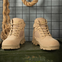Nouvelles Bottes Tactiques de Combat Delta à Bout Rond en Tissu Oxford pour Hommes, Idéales pour l'Escalade et la Randonnée en Extérieur - Collection 2023