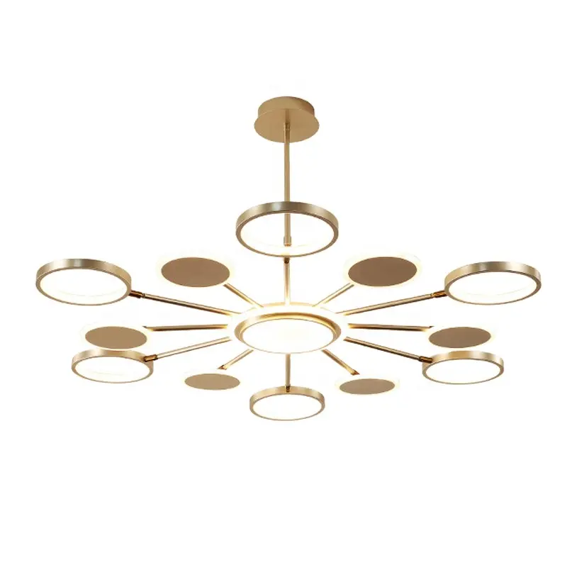 Nordic minimalist LED chandelier Product living room bedroom Ceiling lamp Vintage Metal Pendant Lamp Rustic Style Lighting
