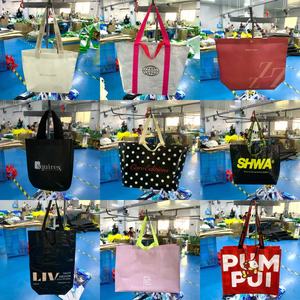 Sac Recyclé Fourre-tout Tissé en PP Stratifié <span class=keywords><strong>Personnalisé</strong></span> Réutilisable Sac de Courses en Plastique avec Logo Sac Fourre-tout en Polypropylène Imperméable pour Épicerie - Product Image 4