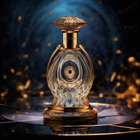 Flacon de Parfum Irrégulier 100 ml, Unique à Personnaliser, Design Original Avec Boîte d'Emballage