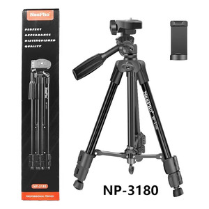 Neephon 3180 Chuyên Nghiệp Tốt Nhất Chất Lỏng Đầu 1.35M Hợp Kim Nhôm Linh Hoạt Máy Ảnh Đứng <span class=keywords><strong>Tripod</strong></span> Cho Video Máy Ảnh - Product Image 3