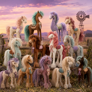 Giocattoli di Peluche a Forma di Cavallo e Pony di Alta Qualità per Resort Equestri, Materiali Ecologici, Personalizzazione OEM ODM, Basso MOQ, Consegna Puntuale - Product Image 1
