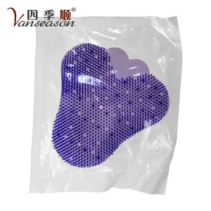 Urinal Screen Mat Customized Triangle Urinal Screen Mat For Man Toilet Change Color In Hot Water