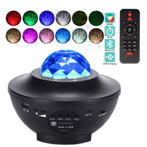LED Musik-Rhythmus-Licht mit Fernbedienung, Musik-Sync Disco-Lampe, Mehrfarbig Wechselnd, Kristall-Leuchte AUTO RGB Musik-Rhythmus - Product Image 4