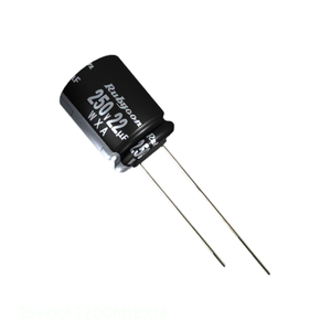 Condensateur autorisé par le distributeur 2200 uF CAP ALUM 2200UF 20% 25V RADIAL à trou traversant 25WXA2200M18X16 - Product Image 1