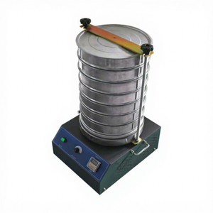 Machine d'essai automatique de <span class=keywords><strong>vibration</strong></span> de secoueur de tamis en acier 220V norme ASTM pour le laboratoire d'agrégats de roche de sol garantie de 1 an - Product Image 1