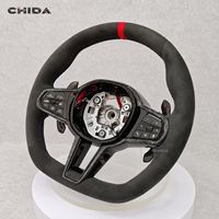 Setir Mobil Profesional Berkualitas Tinggi Berbahan Suede dan Serat Karbon untuk BMW F10 F30 F20 F18 F36 E89 E90 G20 G11 G06