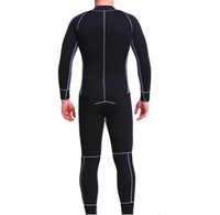 Combinaison de plongée en néoprène 5 mm, ensemble 2 pièces, veste et pantalon à fermeture éclair avant, pour la plongée sous-marine, la pêche sous-marine, protection thermique en eau froide