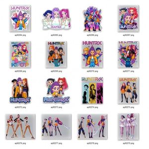 2026 gaya panas akrilik bakiak pesona K pop Demon Hunter <span class=keywords><strong>Charlie</strong></span> Kirk Breezy mangkuk XX disesuaikan grosir logo sepatu pesona - Product Image 3