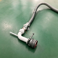 Raccord de déconnexion à sec en acier inoxydable, connecteur de tuyau anti-déversement pour bras de chargement, camion-citerne, navire, aéroport