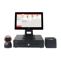 Terminal de point de vente tactile 15,6'' ATP Factory Stock, système de caisse enregistreuse Chine, Windows/Android, Bluetooth, Wi-Fi, garantie 1 an