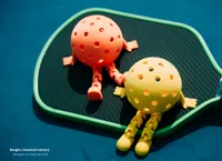 Accessoires de pickleball, un jouet décoratif pour tous les âges, peut être utilisé comme porte-clés ou comme décoration de bureau