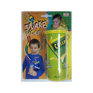 Cartoon Trick Nouveauté Joke Gag Coffret cadeau EN71 & BSCI Certifié Serpent à l'intérieur du cône Jouet Prix raisonnable en plastique - Product Image 6