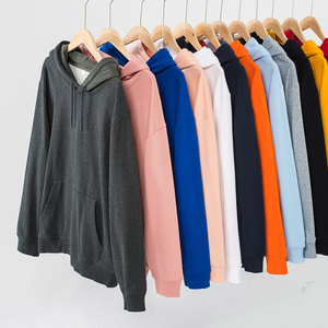 Hoodie surdimensionné en tissu confortable de haute qualité, plusieurs couleurs, pull doux, personnalisable, vente en gros - Product Image 2