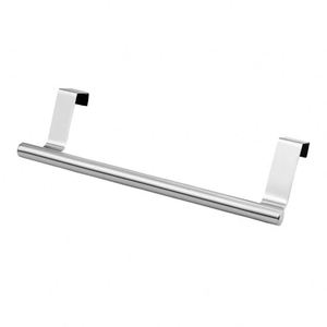 Porte-serviettes durable en acier inoxydable, support mural pour serviettes, accessoires de salle de bain, rangement de cuisine pour armoire, fournitures de toilette - Product Image 6