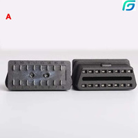 OBD2 16PIN Buchsen adapter 5 Typ Option Spritzguss Gerader/Gebogener Stift OBD-Stecker Schweiß adapter Andere Steck verbinder